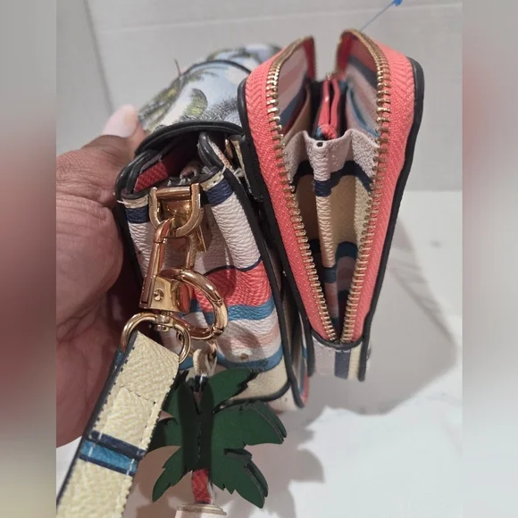 PARFOIS COCONUT CROSS BAG WOMEN'S DESERTCART GIBRALTOR NWOT. - Picture 6 of 16